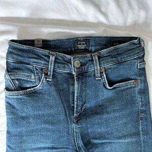 Citizens Of Humanity Blue Boot Cut Jeans